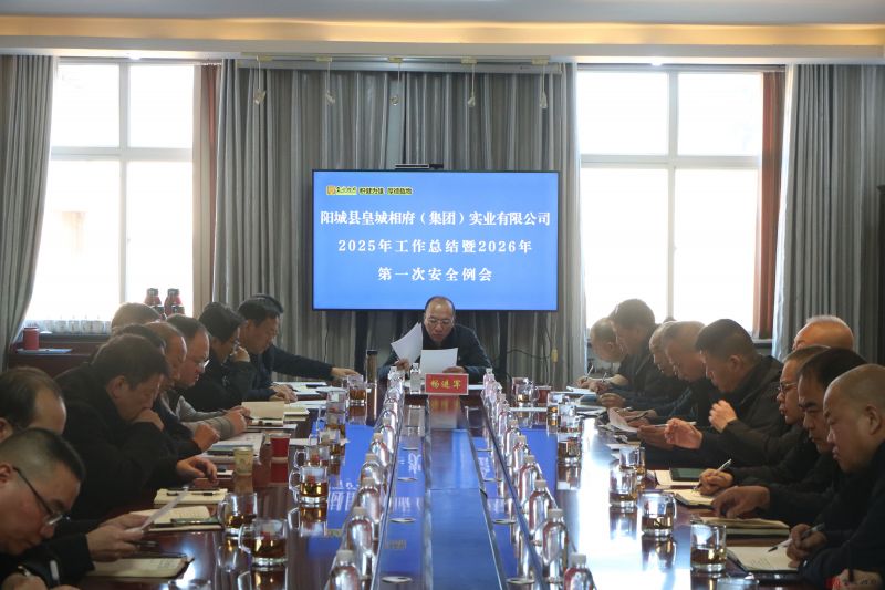 实业公司召开2025年工作总结暨2026年第一次安全例会